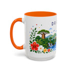 DR Congo Coffee Mug | Travel Souvenir Accent Mug | Place Gift Ceramic Cup 11oz 15oz