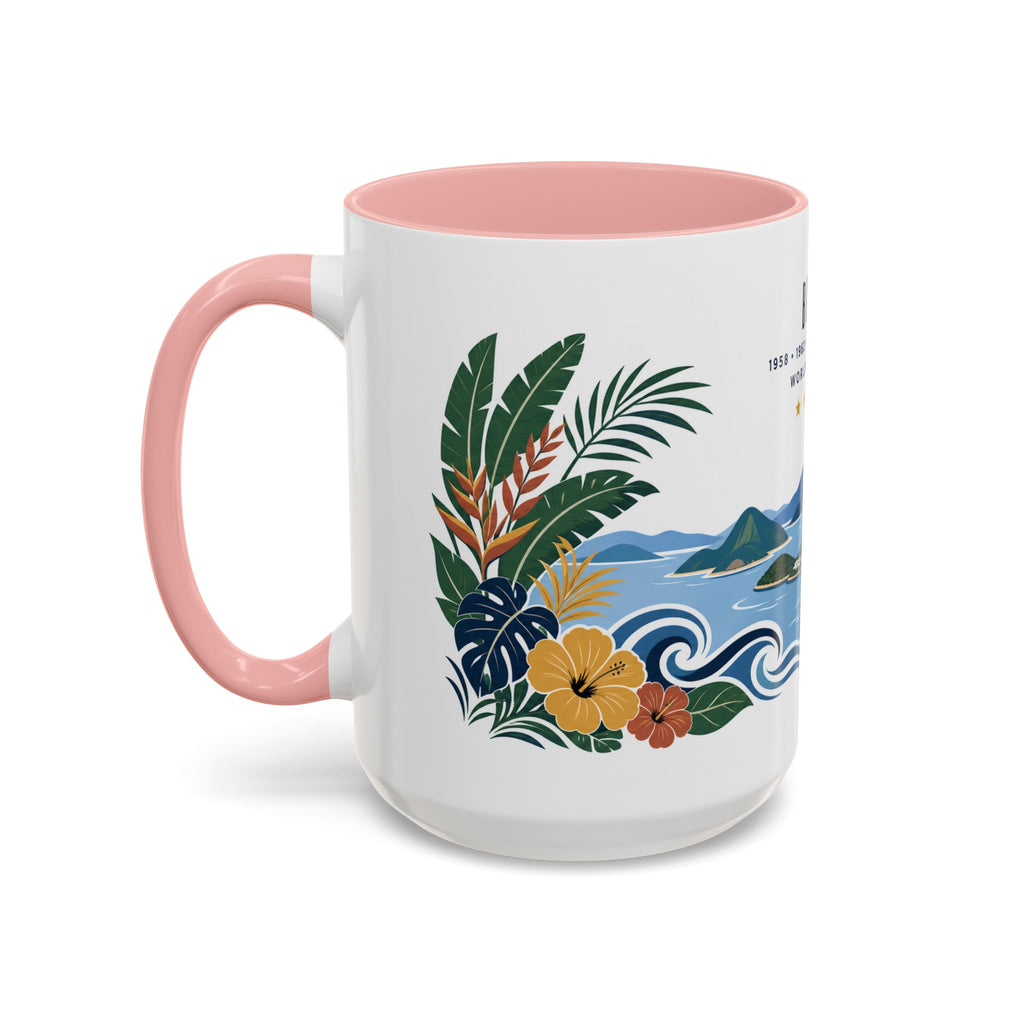 Brazil World Champions Mug | Five Time Soccer Champion Gift | Brazilian Football Fan Cup | 1958–2002 | 11oz 15oz Accent Mug