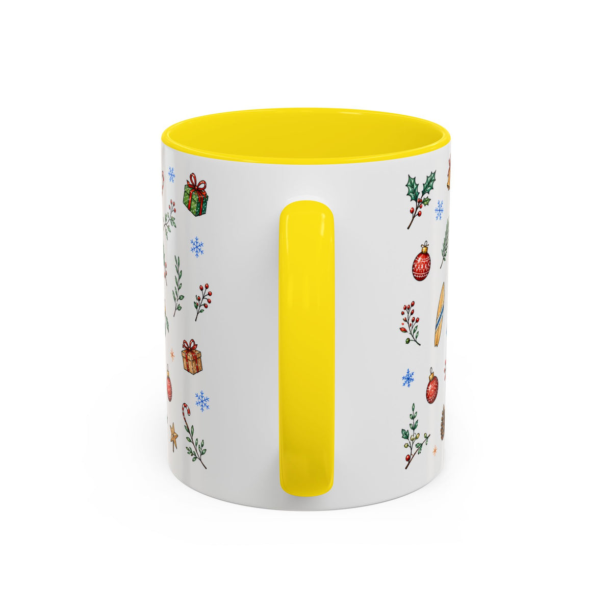San Diego Christmas Mug | Watercolor City Souvenir, Holiday Travel Gift (11oz/15oz)