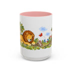 The Lion and the Mouse Mug | Storybook Fairy Tale Accent Coffee Mug | EveryLegend