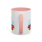 Monument Valley Coffee Mug | Travel Destination Souvenir Gift | Accent Color Ceramic 11oz 15oz