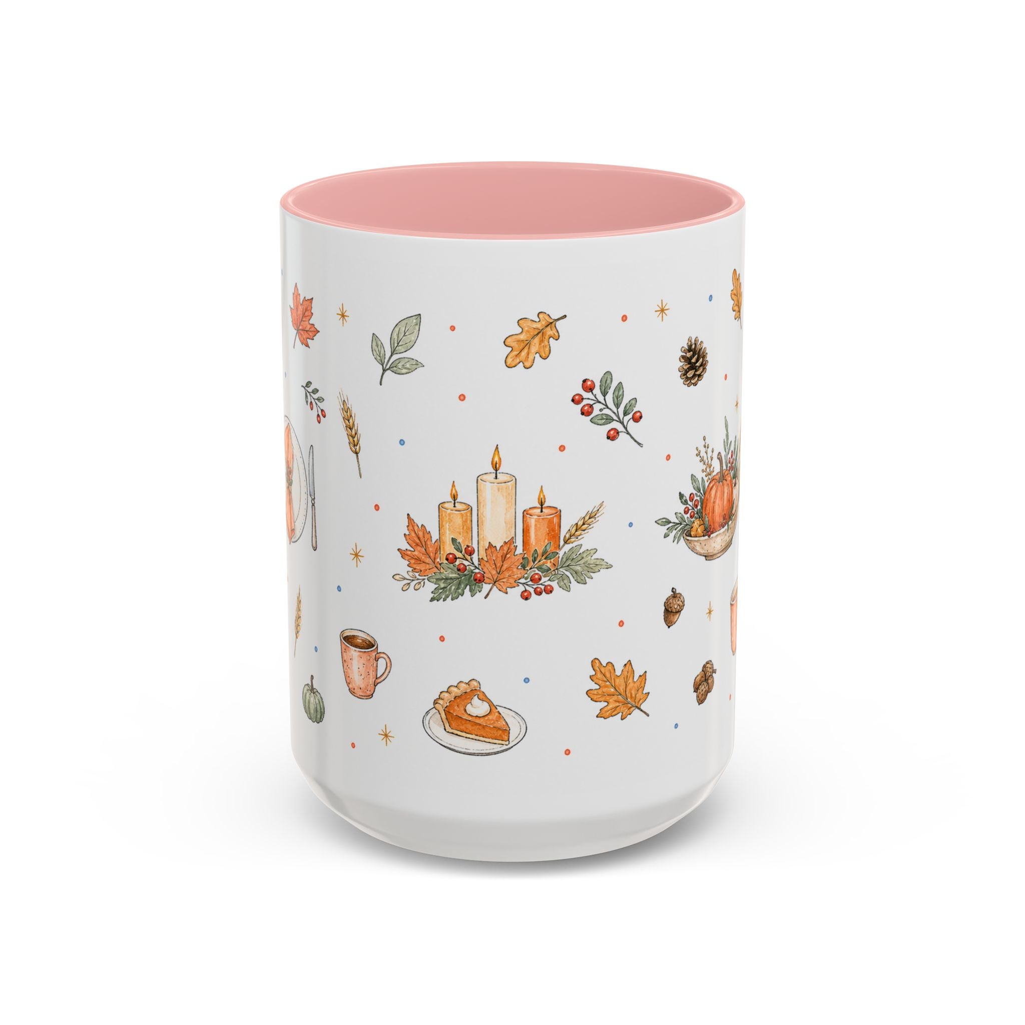 Thanksgiving Host Mug | Cozy Watercolor Gathering Gift | Autumn Accent Cup 11oz 15oz