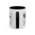 Black Canyon of the Gunnison National Park Coffee Mug | Colorado Deep Canyon Hiking Gift | Accent Color Ceramic 11oz 15oz