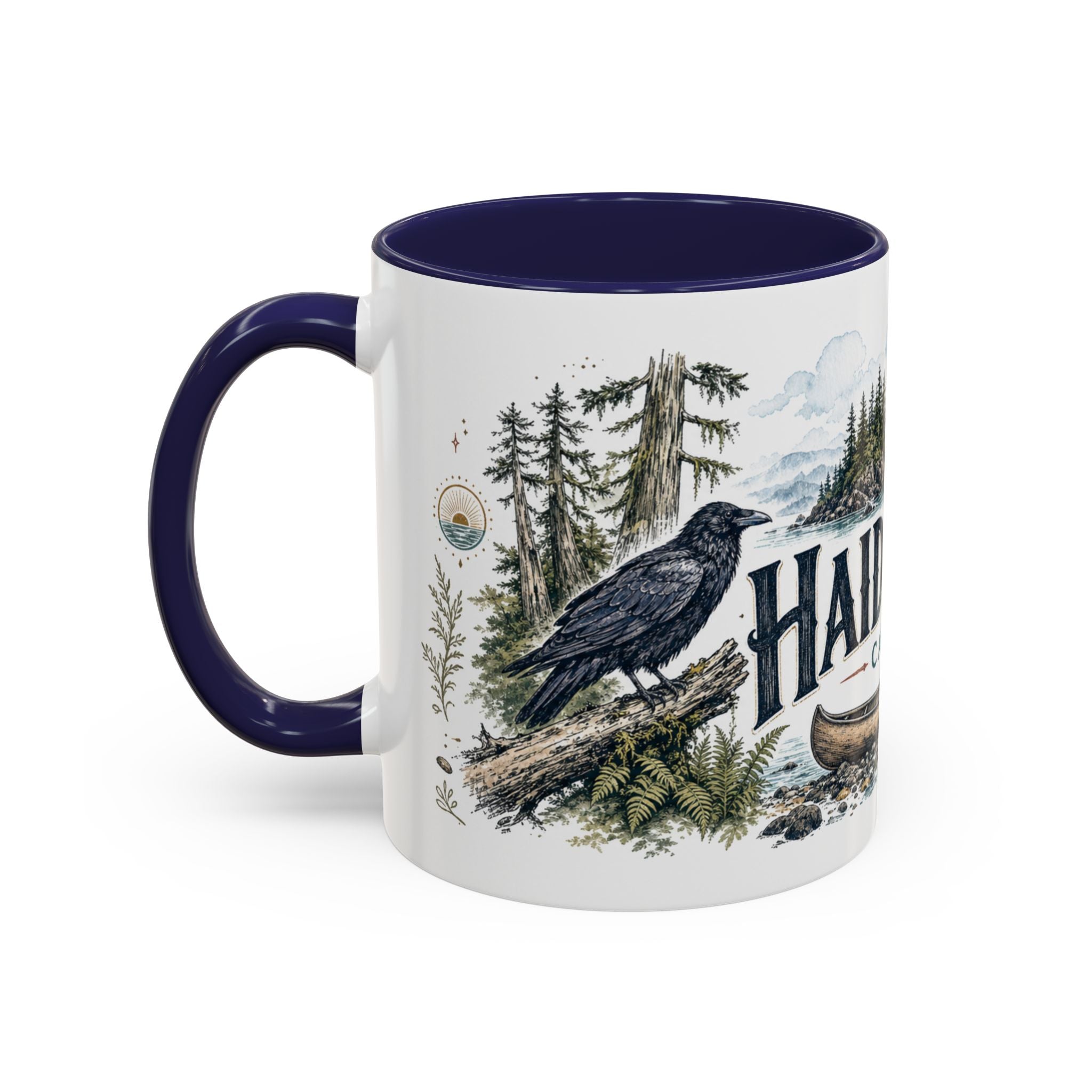 Haida Gwaii Mug, Canada Travel Souvenir, Bucket List Gift, Accent Ceramic Coffee Mug 11oz 15oz