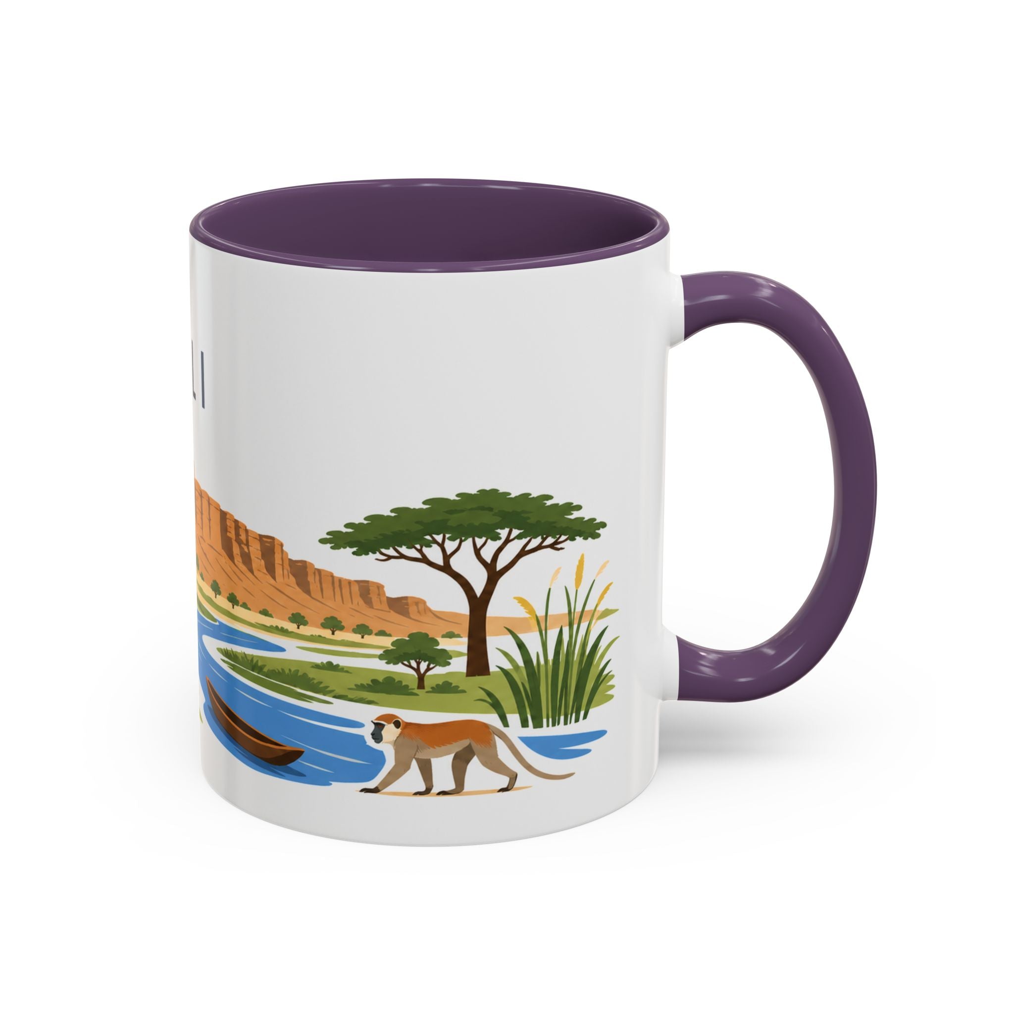 Mali Coffee Mug | Travel Souvenir Accent Mug | Country Gift Ceramic Cup 11oz 15oz