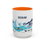 Greenland Coffee Mug | Travel Souvenir Accent Mug | Country Gift Ceramic Cup 11oz 15oz