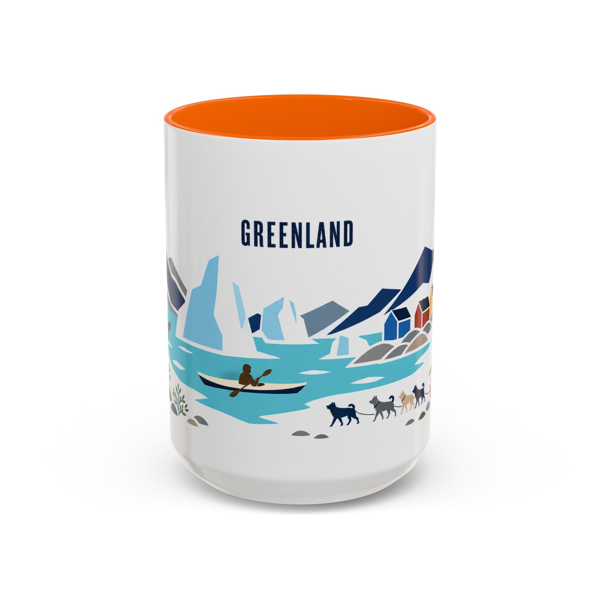 Greenland Coffee Mug | Travel Souvenir Accent Mug | Country Gift Ceramic Cup 11oz 15oz