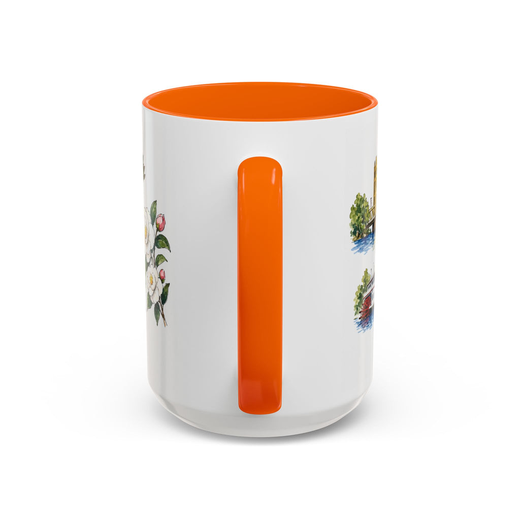 Sacramento Illustrated Travel Mug | City Souvenir Accent Coffee Mug | 11oz 15oz Ceramic Cup
