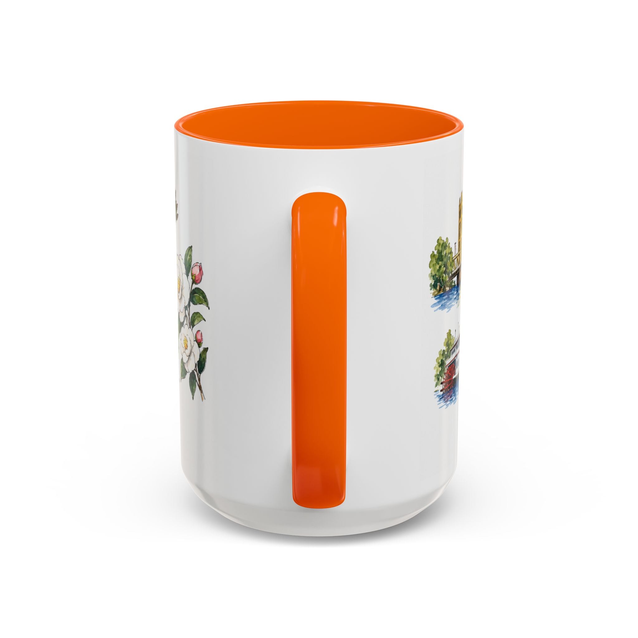 Sacramento Illustrated Travel Mug | City Souvenir Accent Coffee Mug | 11oz 15oz Ceramic Cup