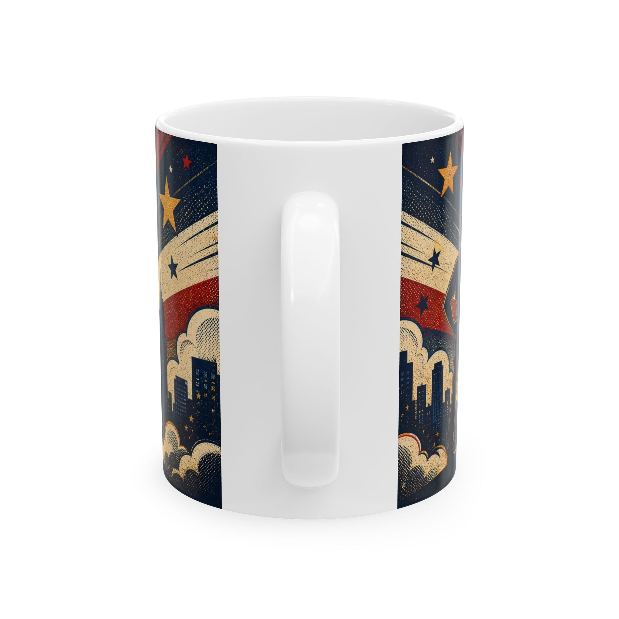 My Dad Is My Hero Father's Day Coffee Mug | Dad Gift | Ceramic 11oz 15oz Cup
