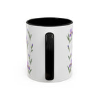 Tennessee Iris Mug, State Flower Floral Coffee Cup, 11oz Botanical Gift