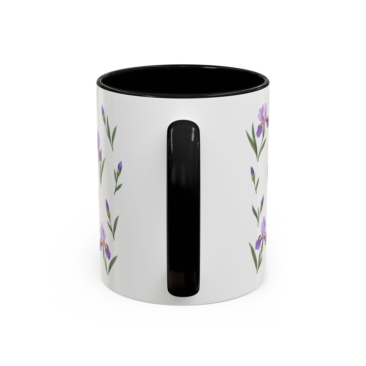 Tennessee Iris Mug, State Flower Floral Coffee Cup, 11oz Botanical Gift