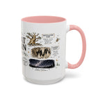 Great Basin National Park Coffee Mug | Nevada Desert Stargazing Hiking Gift | Accent Color Ceramic 11oz 15oz