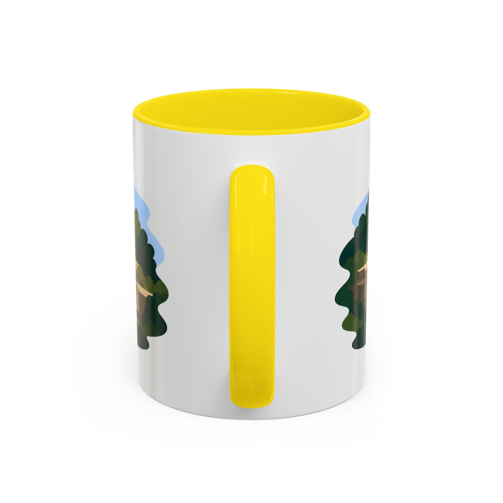 Mammoth Cave National Park Coffee Mug | Solid Color Block Park Souvenir | 11oz 15oz Accent Mug