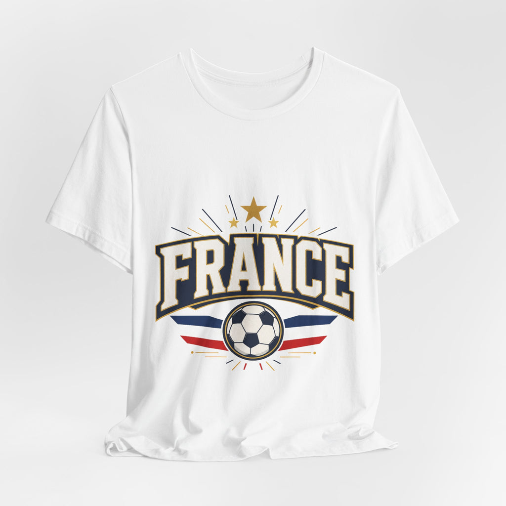 France Soccer Fan T-Shirt | France Fan Tee | France Soccer Supporter Shirt