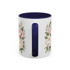 Indiana State Mug | Moving Away, Long Distance Friendship Gift | Botanical Map Accent Cup