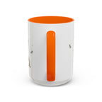 Grandpa's Stories Are The Best Coffee Mug | Gift From Grandkids | Accent Color Ceramic 11oz 15oz