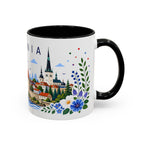 Estonia Coffee Mug | Travel Souvenir Accent Mug | Place Gift Ceramic Cup 11oz 15oz