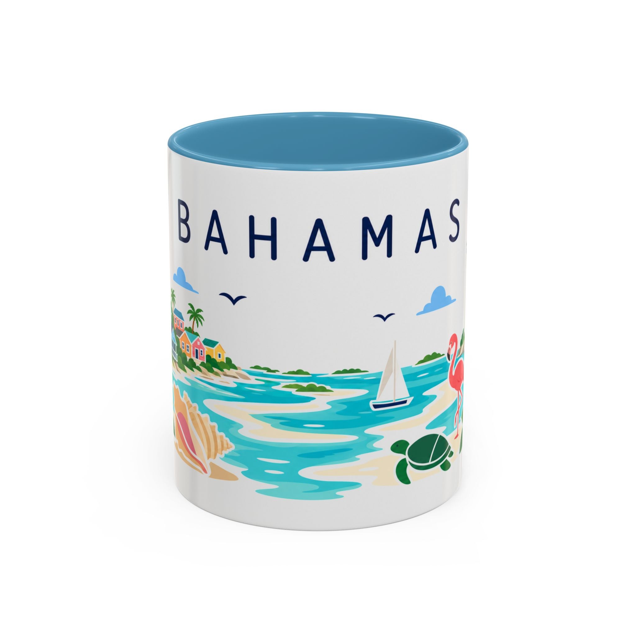 Bahamas Coffee Mug | Travel Souvenir Accent Mug | Country Gift Ceramic Cup 11oz 15oz