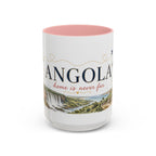 Angola Home Country Mug | Moving Away Gift | Long Distance Friendship | 11 oz 15 oz Accent Mug