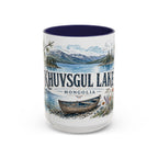 Khuvsgul Lake Mug, Mongolia Travel Souvenir, Bucket List Gift, Accent Ceramic Coffee Mug 11oz 15oz