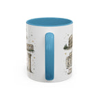 Rome Coffee Mug | Italy Souvenir Travel Gift | Accent Color Ceramic 11oz 15oz