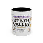 Death Valley National Park Coffee Mug | California Desert Hiking Camping Gift | Accent Color Ceramic 11oz 15oz