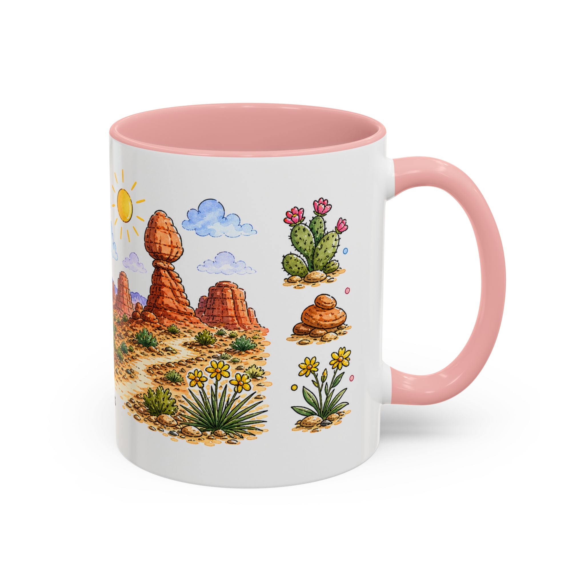 Arches National Park Mug | US Travel Souvenir Accent Coffee Mug | 11oz 15oz Ceramic Cup