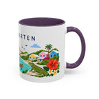 Sint Maarten Coffee Mug | Travel Souvenir Accent Mug | Country Gift Ceramic Cup 11oz 15oz