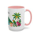 Saint Lucia Coffee Mug | Travel Souvenir Accent Mug | Country Gift Ceramic Cup 11oz 15oz