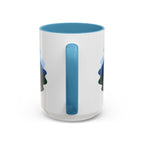 North Cascades National Park Coffee Mug | Solid Color Block Park Souvenir | 11oz 15oz Accent Mug