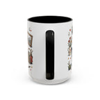Best Grandparents Ever Coffee Mug | Gift From Grandkids | Accent Color Ceramic 11oz 15oz
