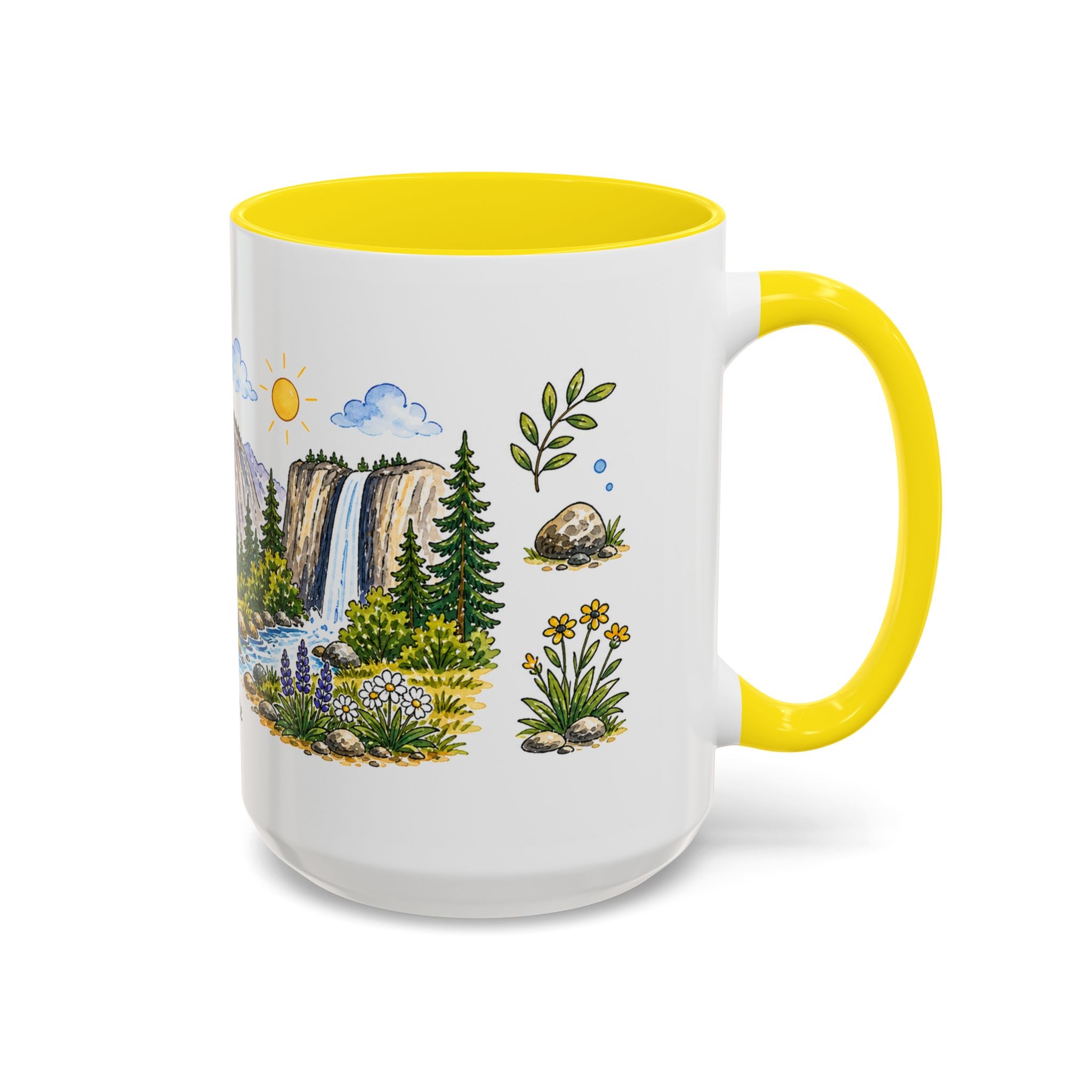 Yosemite National Park Mug | US Travel Souvenir Accent Coffee Mug | 11oz 15oz Ceramic Cup