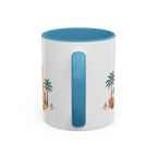 Abu Dhabi Coffee Mug | United Arab Emirates Travel Souvenir | Porcelain Decal City Gift | 11oz 15oz Accent Mug