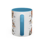 Zion National Park Coffee Mug | Hiking Camping Nature Gift | Accent Color Ceramic 11oz 15oz