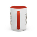 Acadia Coffee Mug | National Park Hiking Coastal Gift | Accent Color Ceramic 11oz 15oz