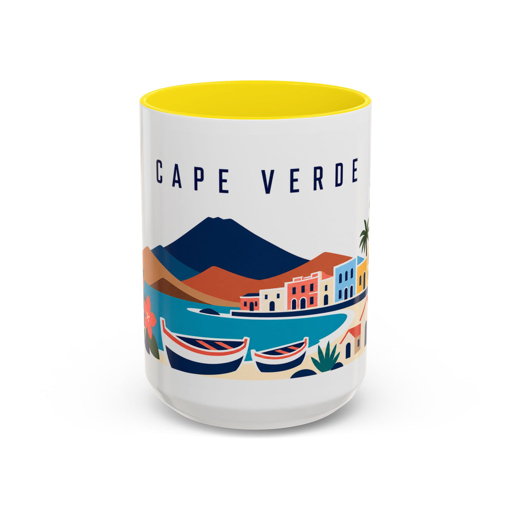 Cape Verde Coffee Mug | Travel Souvenir Accent Mug | Country Gift Ceramic Cup 11oz 15oz