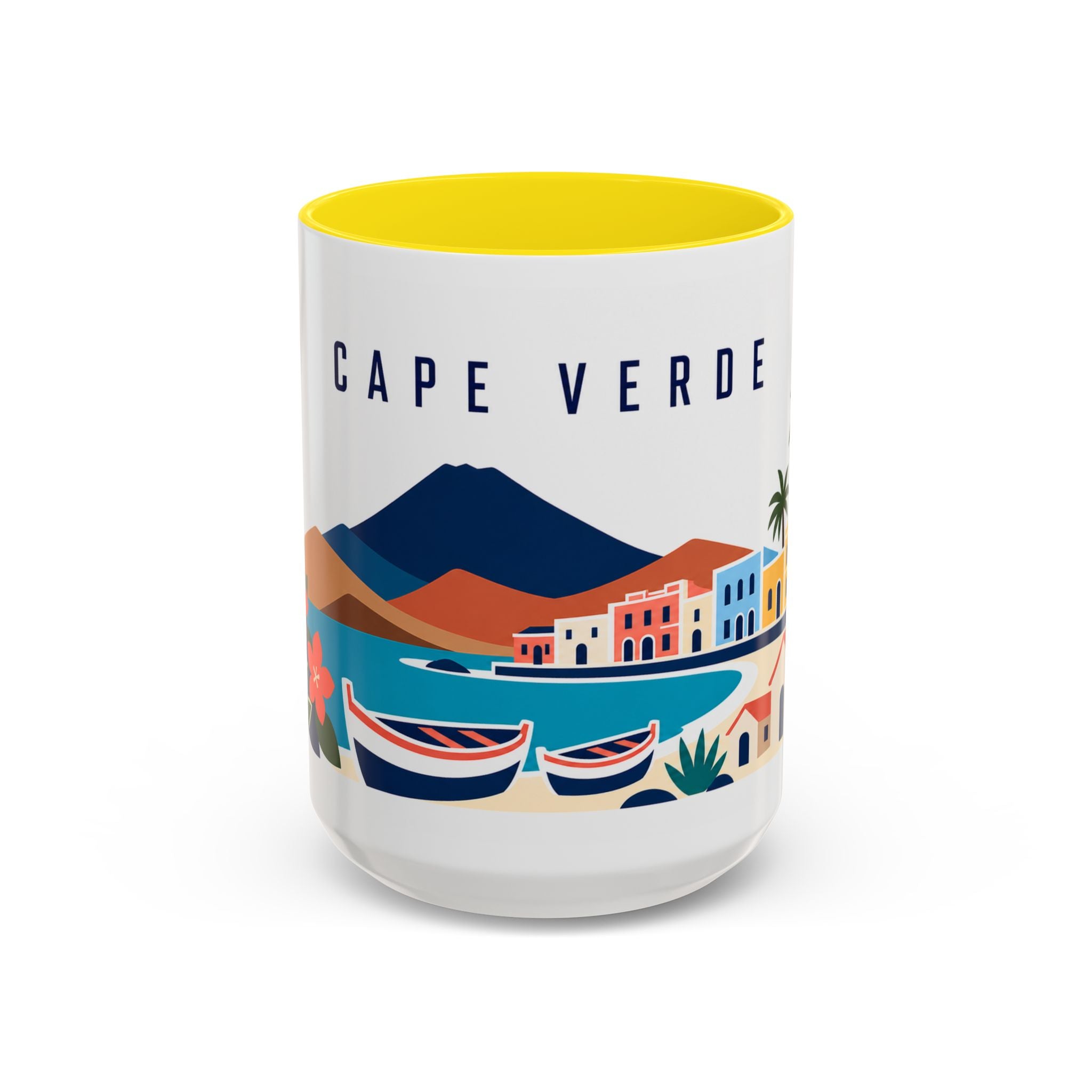Cape Verde Coffee Mug | Travel Souvenir Accent Mug | Country Gift Ceramic Cup 11oz 15oz