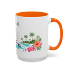 Punta Cana Coffee Mug | Dominican Republic Travel Souvenir | Porcelain Decal City Gift | 11oz 15oz Accent Mug