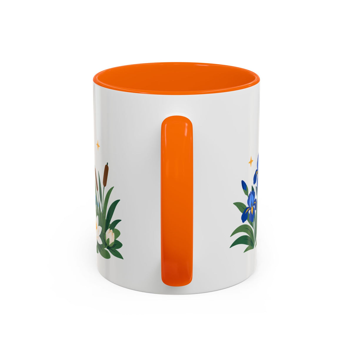 Aquarius Zodiac Coffee Mug | Water Bearer Design | Astrology Birthday Gift | 11 oz 15 oz Ceramic Accent Mug