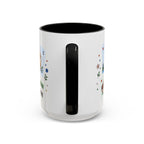 Dubai Coffee Mug | Postage Stamp Collage Mug | Travel Souvenir Accent Cup 11oz 15oz