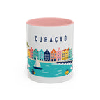 Curaçao Coffee Mug | Travel Souvenir Accent Mug | Country Gift Ceramic Cup 11oz 15oz