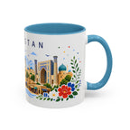 Uzbekistan Coffee Mug | Travel Souvenir Accent Mug | Place Gift Ceramic Cup 11oz 15oz