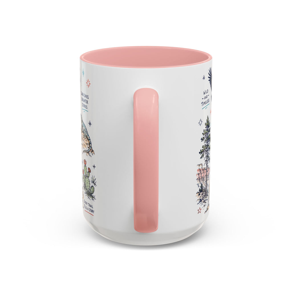 Grand Canyon National Park Coffee Mug | Hiking Camping Nature Gift | Accent Color Ceramic 11oz 15oz