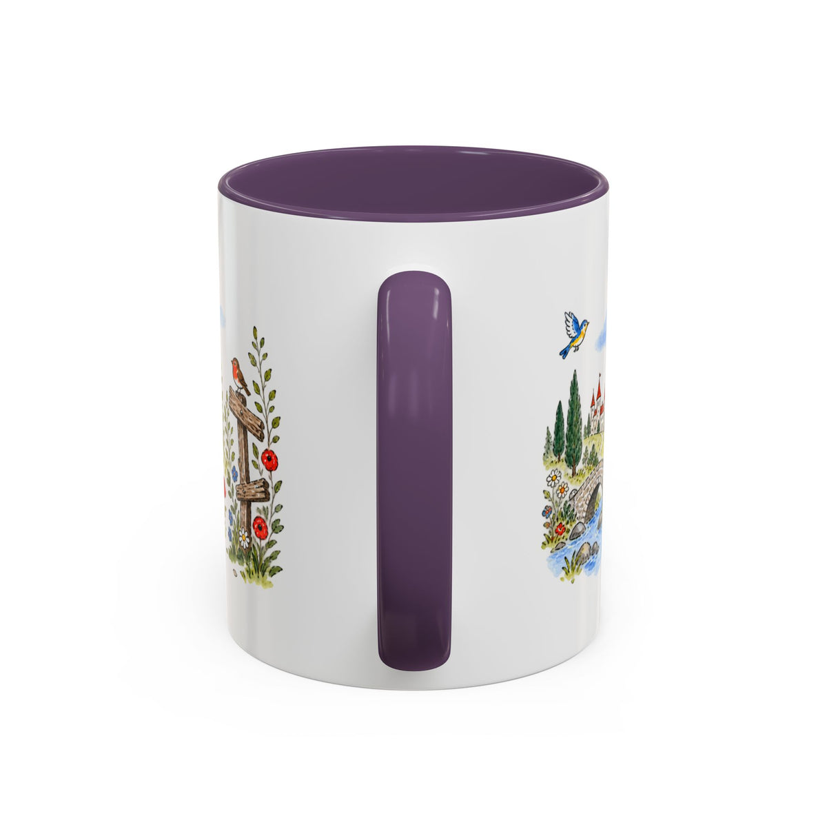 The Golden Bird Mug | Storybook Fairy Tale Accent Coffee Mug | EveryLegend