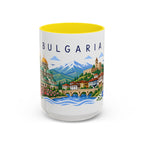 Bulgaria Coffee Mug | Travel Souvenir Accent Mug | Place Gift Ceramic Cup 11oz 15oz