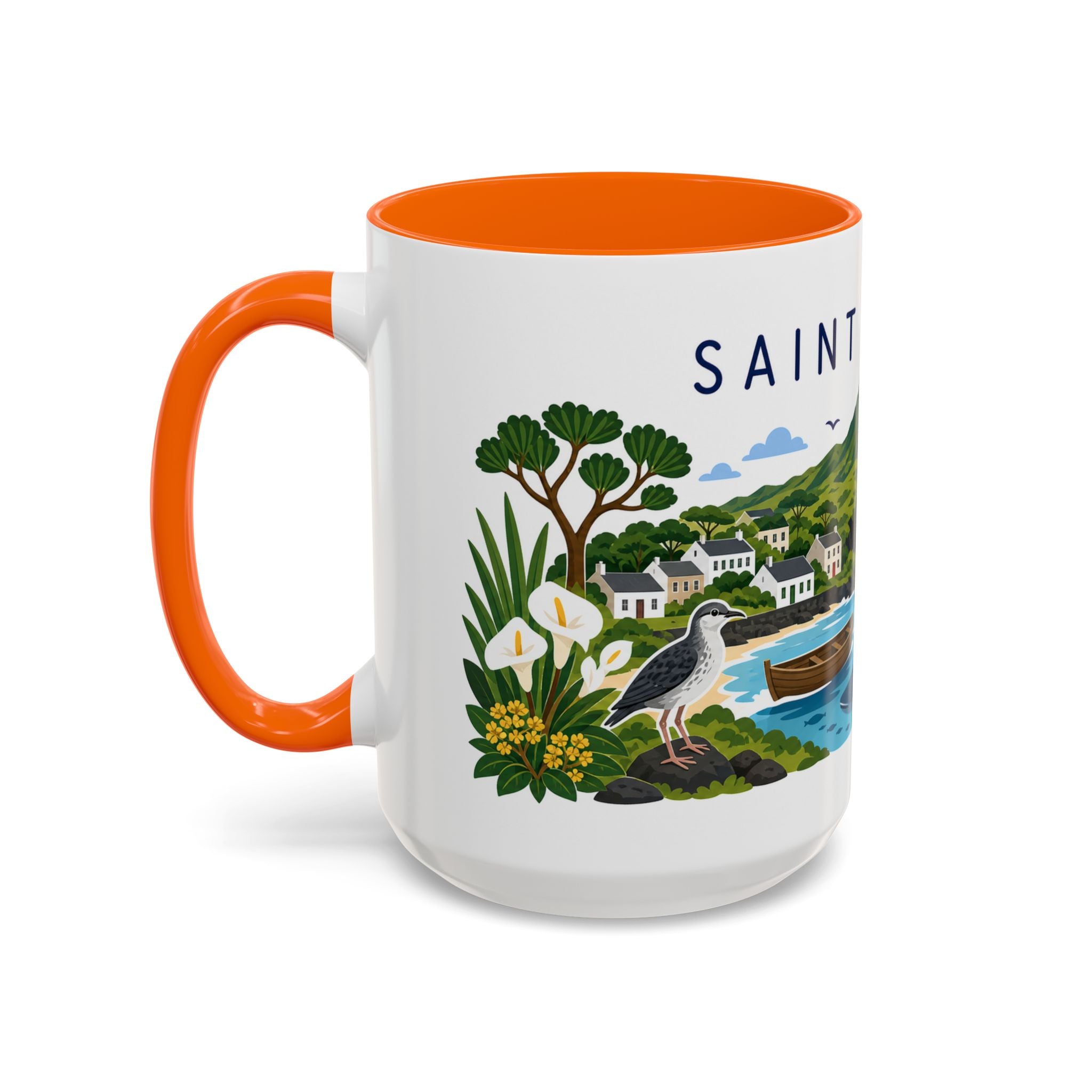 Saint Helena Coffee Mug | Travel Souvenir Accent Mug | Country Gift Ceramic Cup 11oz 15oz