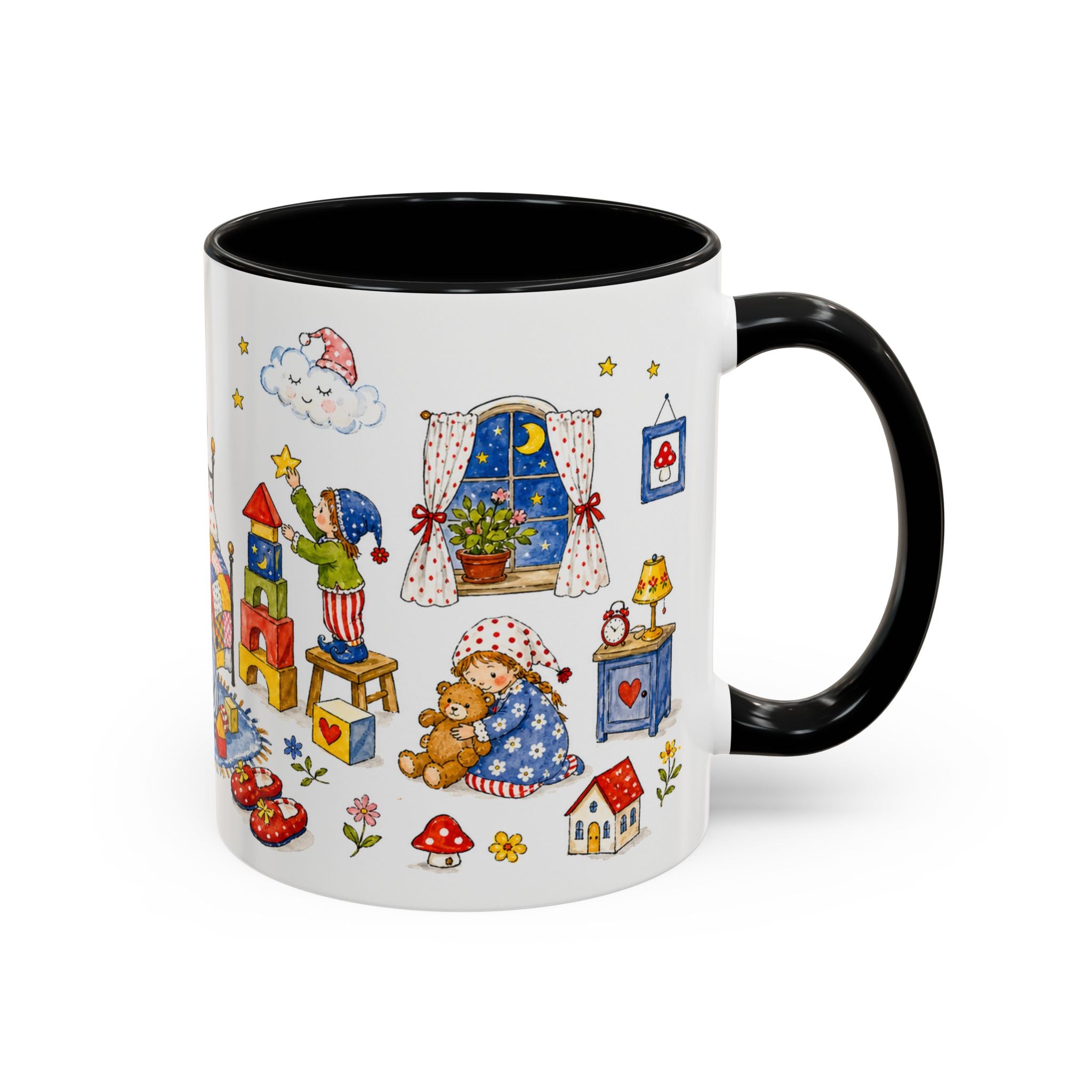 Bedtime Toy Room Fairytale Mug | Storybook Accent Coffee Mug | EveryLegend