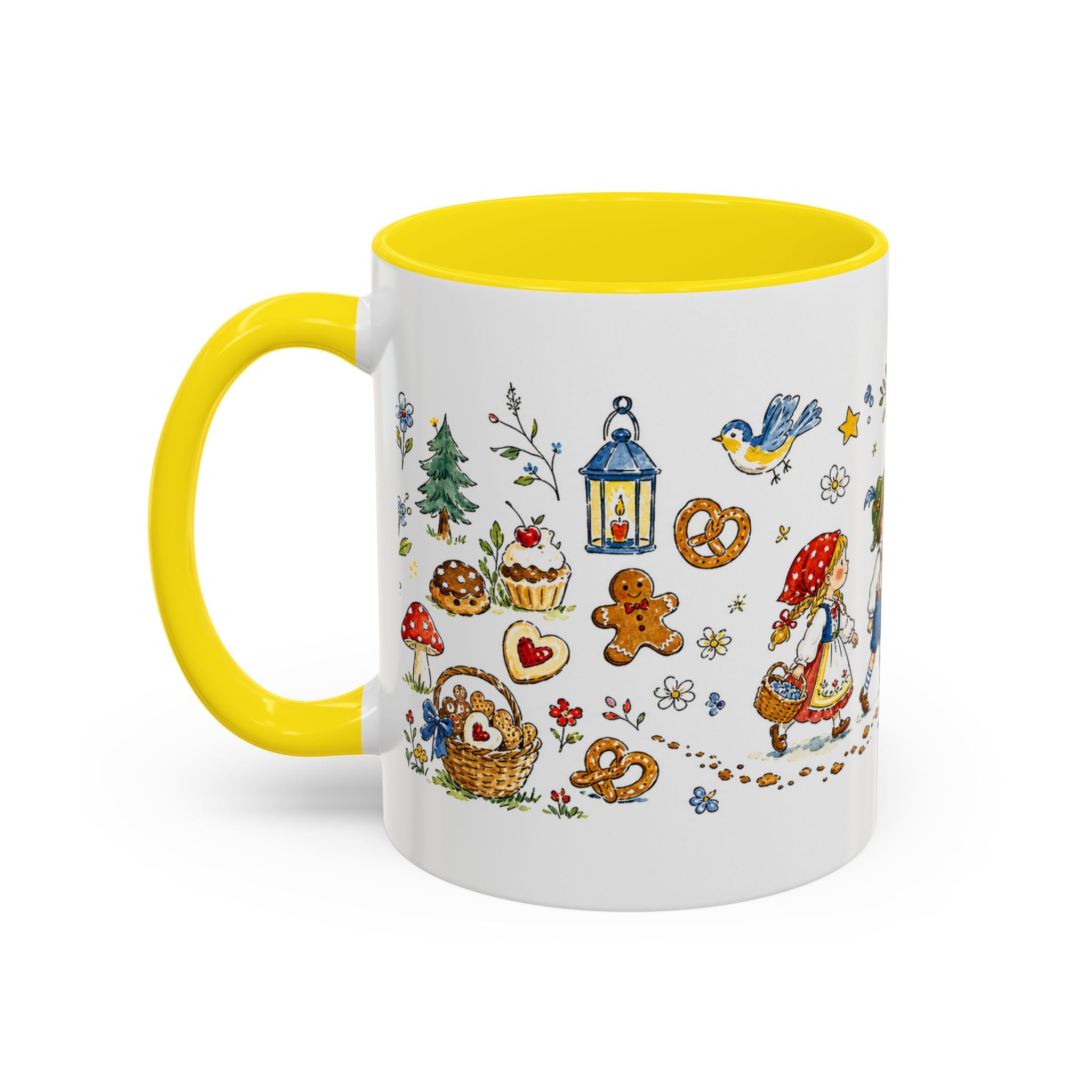 Hansel and Gretel Mug | Gingerbread Storybook Accent Coffee Mug | EveryLegend