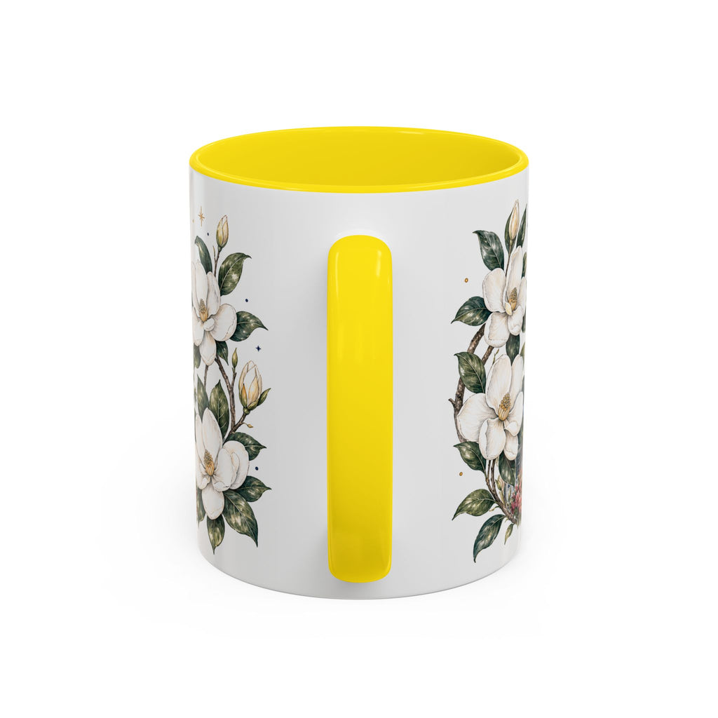 Mississippi State Map Mug | Moving Away, Homesick Gift | Botanical Accent Coffee Cup